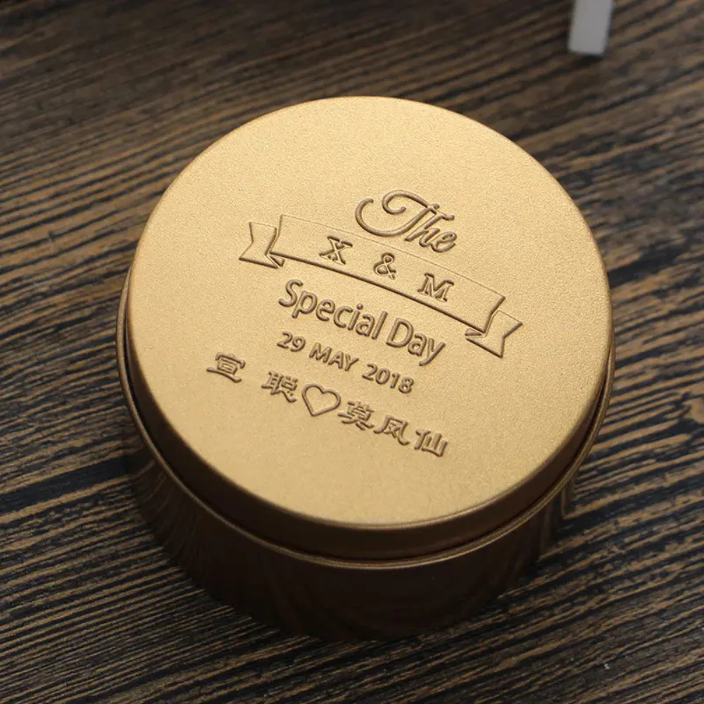 Custom Embossed Tin Box Packaging