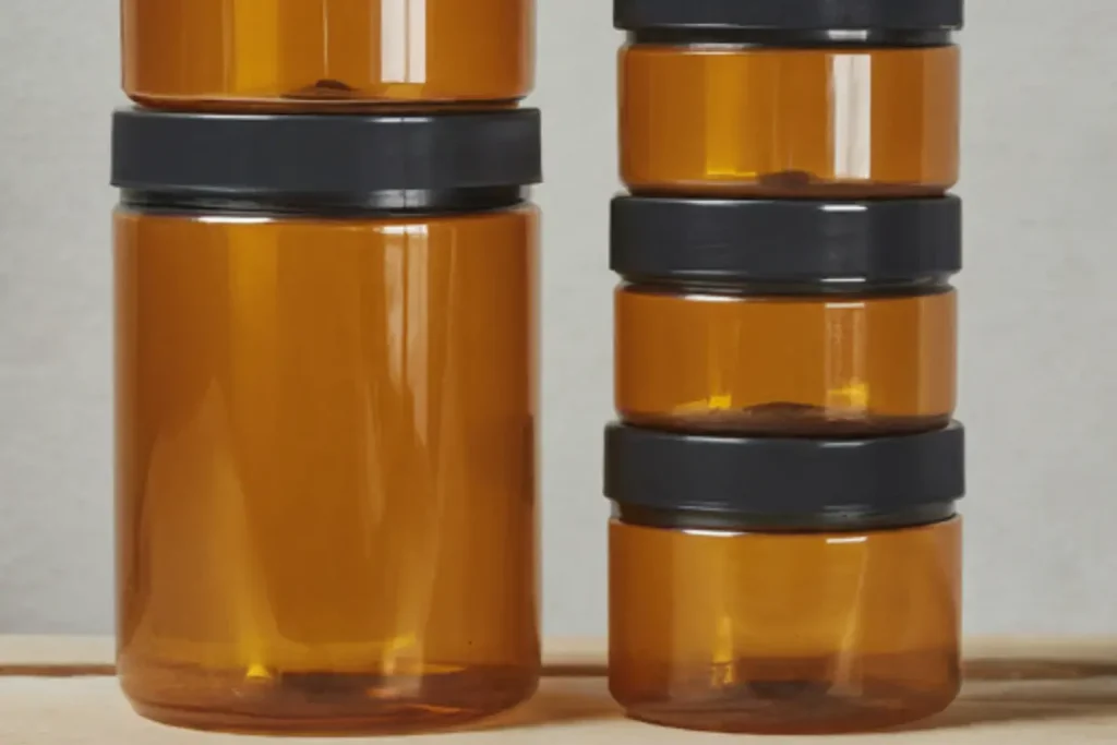 plastic jar material