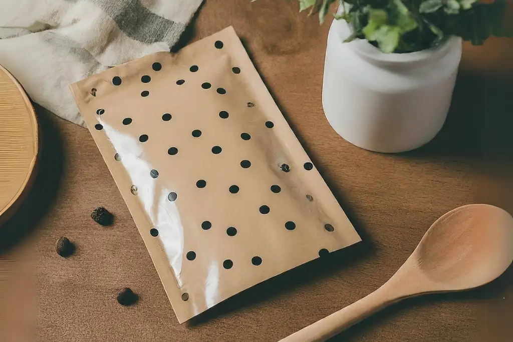 Spot UV on Mylar bags