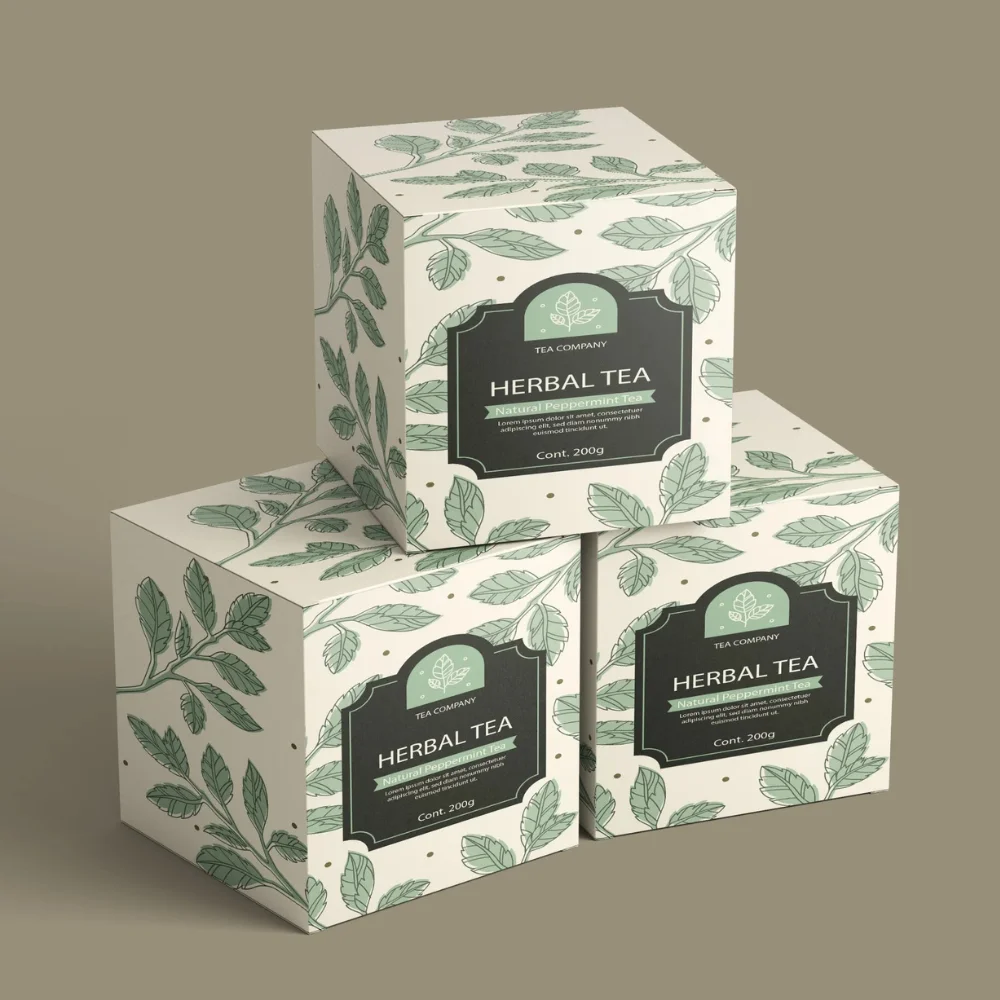 cardboard tea boxes for sale with logo