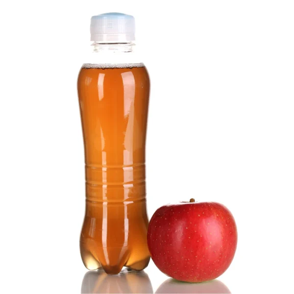 clear plastic juice bottles