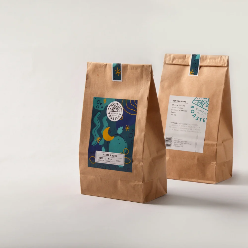 coffee bean bag packaging
