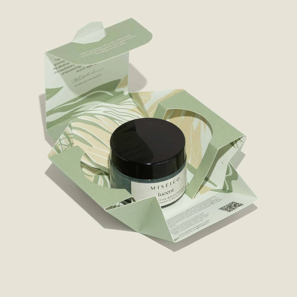 cosmetic cream packaging with logo