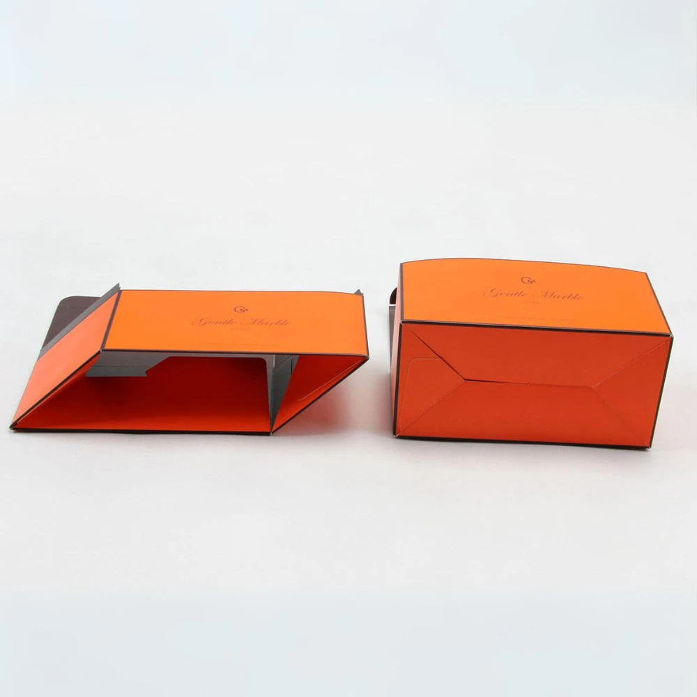 custom auto lock box packaging with logo