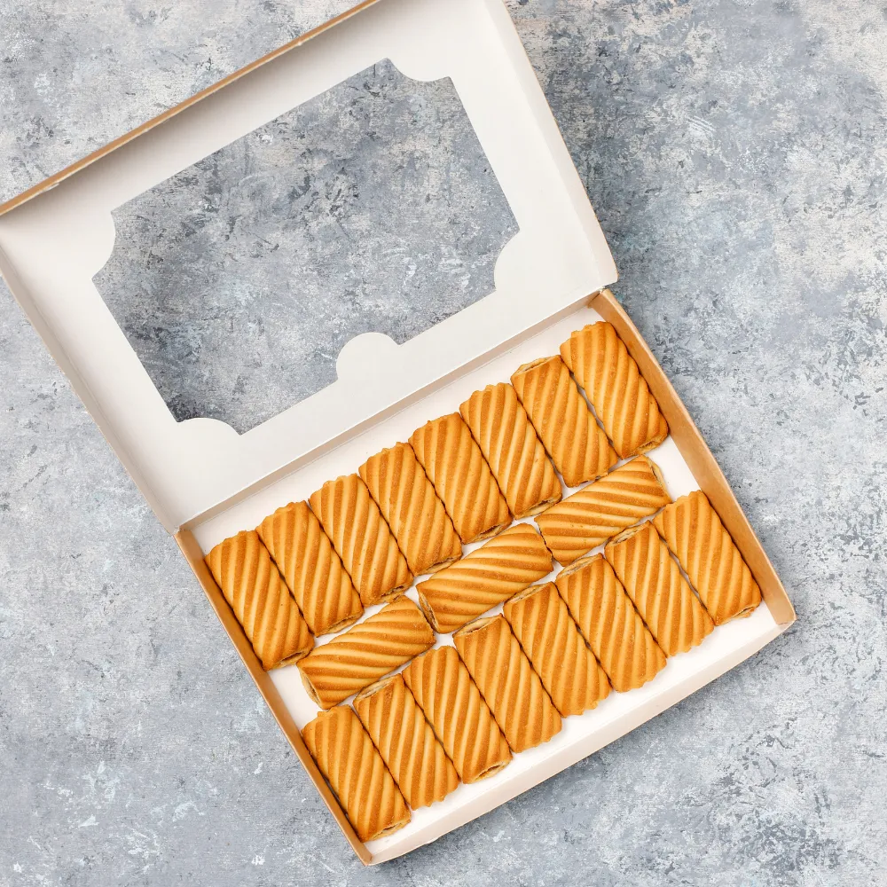 custom clear pastry boxes