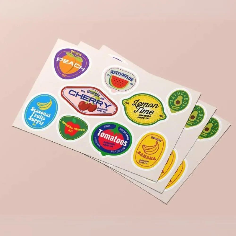 custom kiss cut stickers
