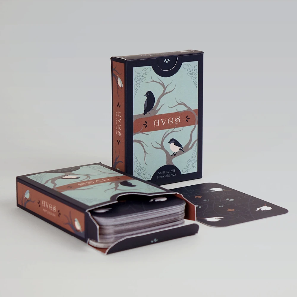 eco-friendly playing card storage box packaging