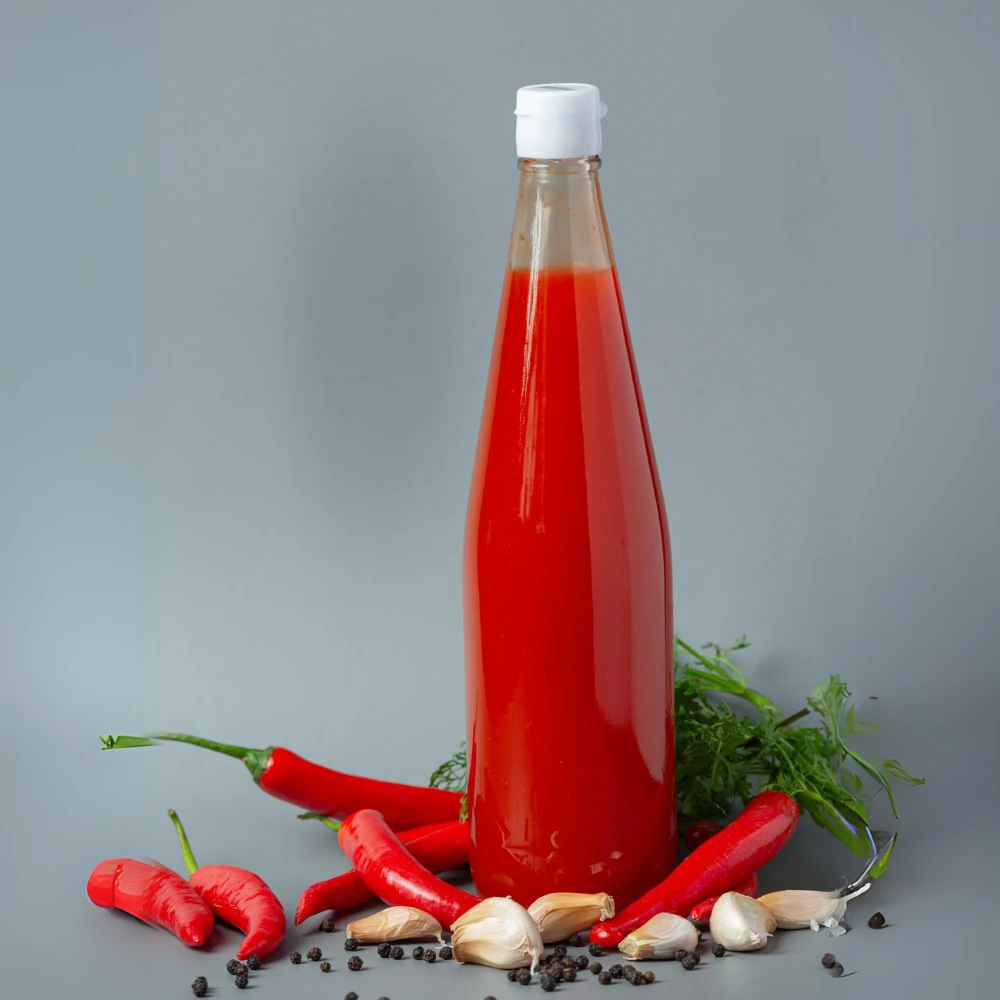 glass bottles for sauces