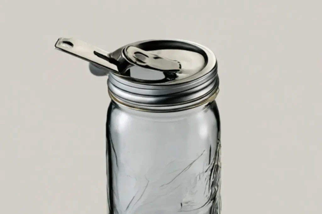 glass jars closure mechanism