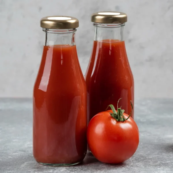 Custom Glass Ketchup Bottles