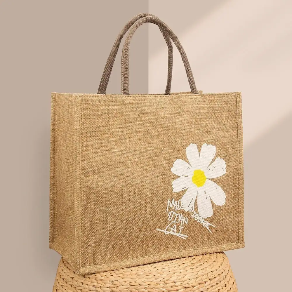 custom jute tote bags