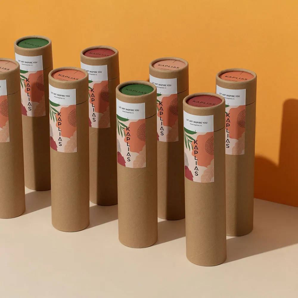 kraft paper jar tube