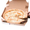 large and small pizza boxes