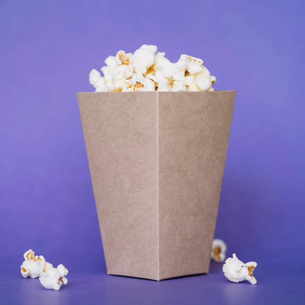 large and small popcorn boxes manufacturers