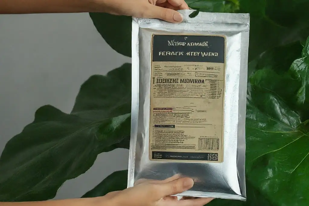 lip and flop closure Mylar bags