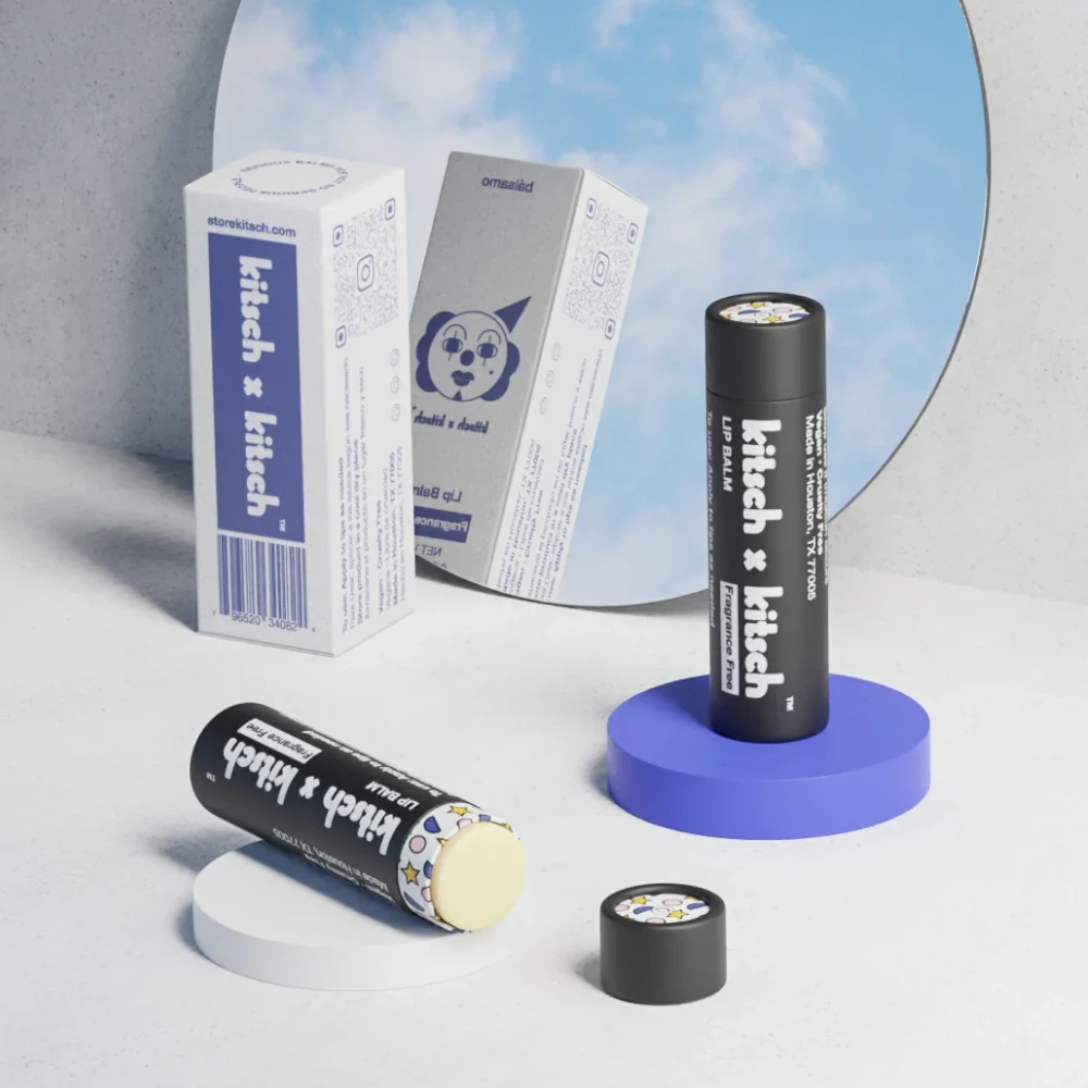 Custom Paper Lip Balm Tubes