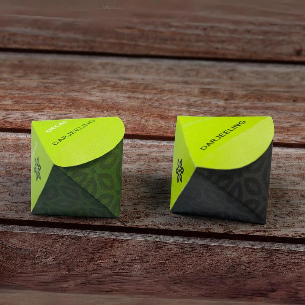 mini and large pyramid boxes