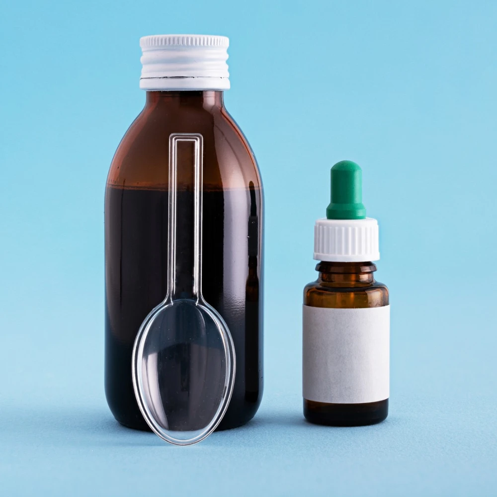 Custom Empty Plastic Syrup Bottles