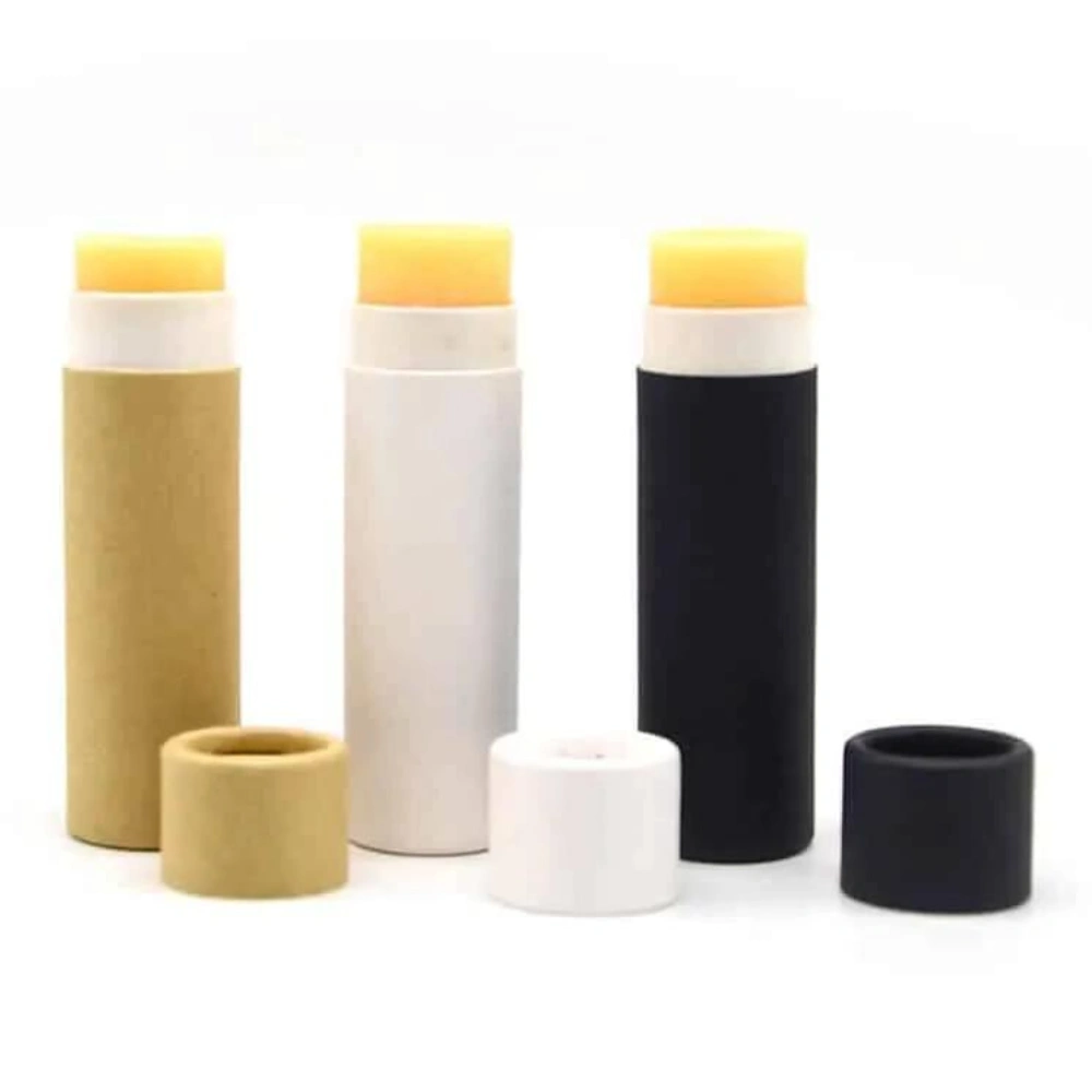 paper lip balm tubes