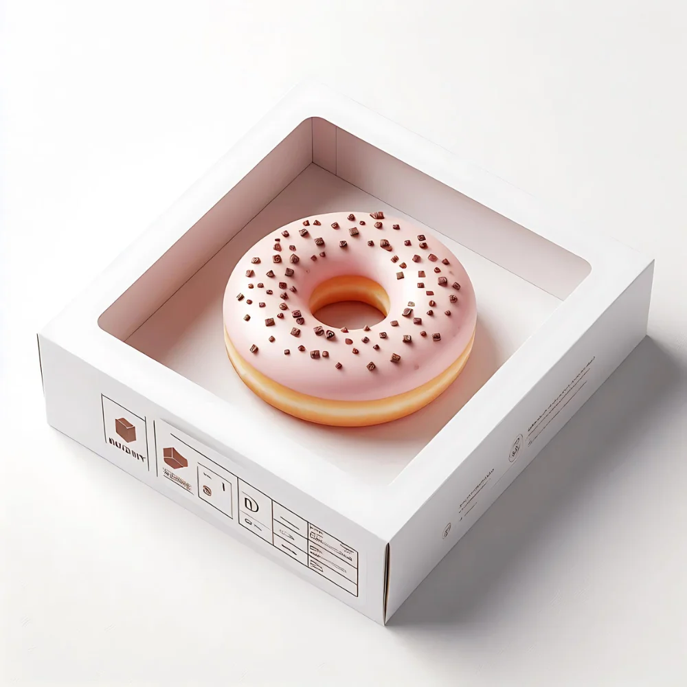 personalised bagel gift box packaging