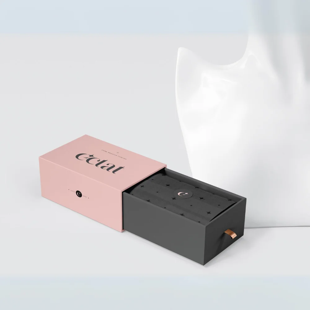 personalised box with sliding lid