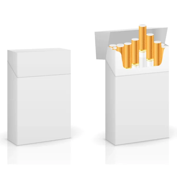 personalised clear cigarette empty boxes