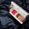 personalised macaron gift box packing