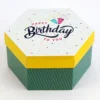personlised hexagon agift box packaging