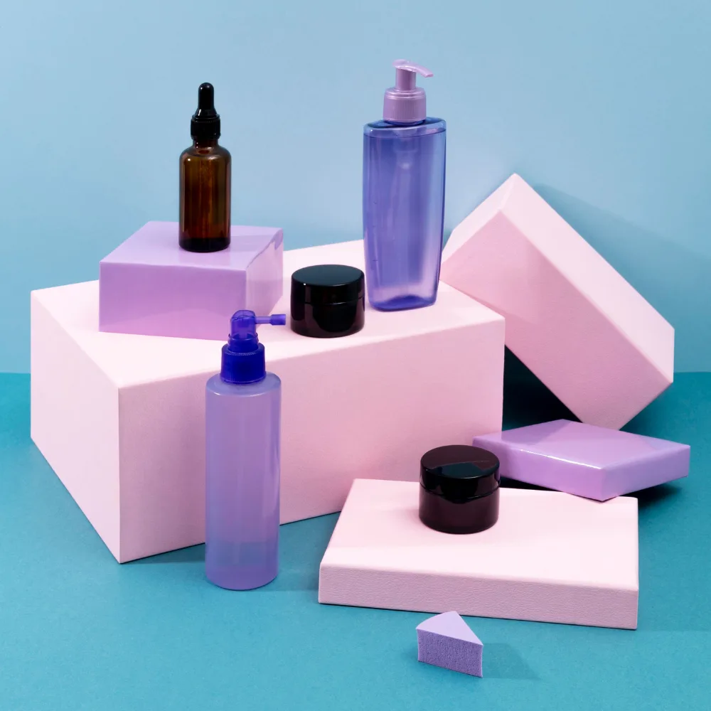 plastic lotion jars packaging