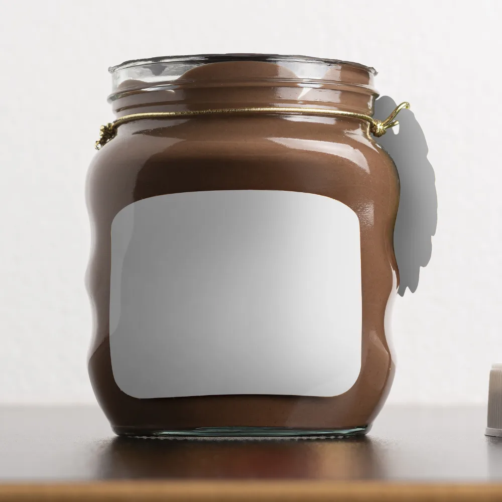 plastic Nutella jars