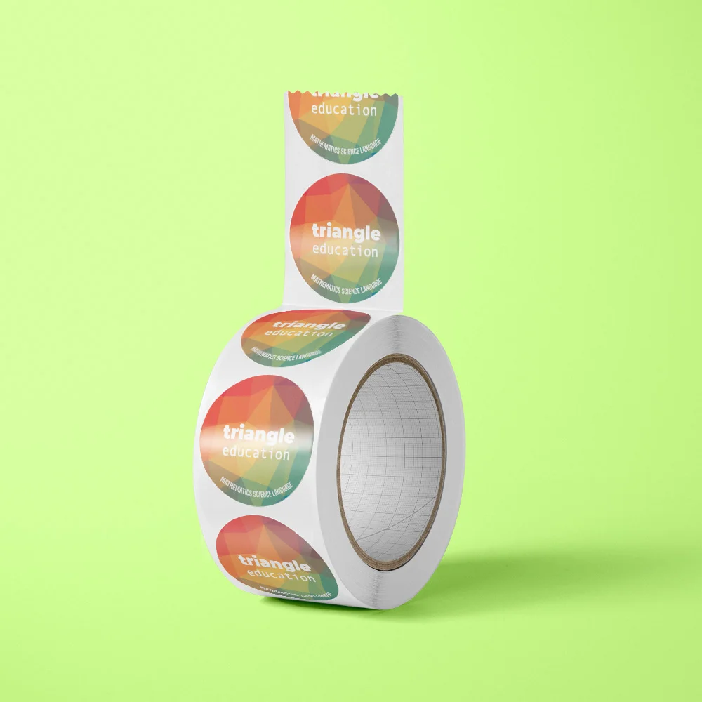 roll labels packaging