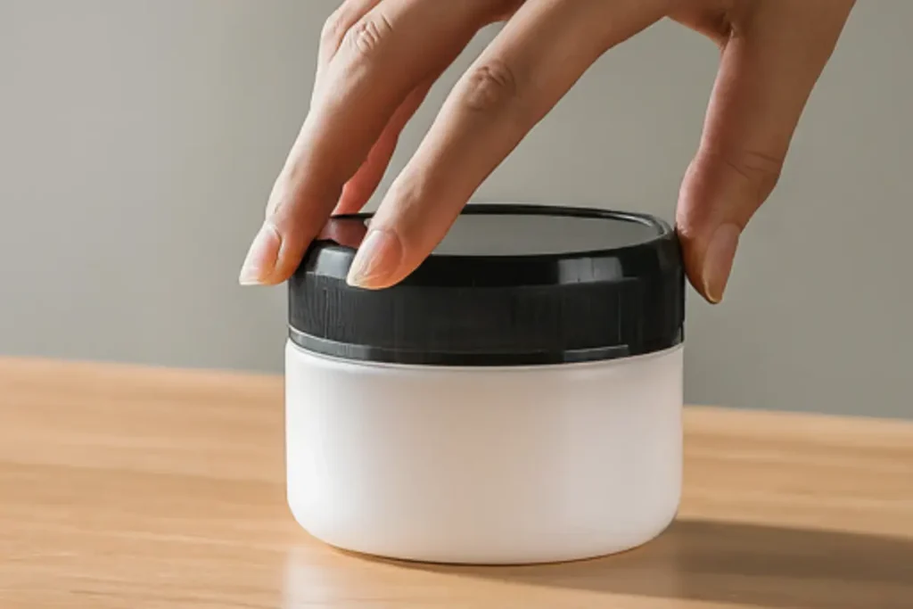 screw on closure mechanism