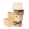 small and large cardboard packing boxes
