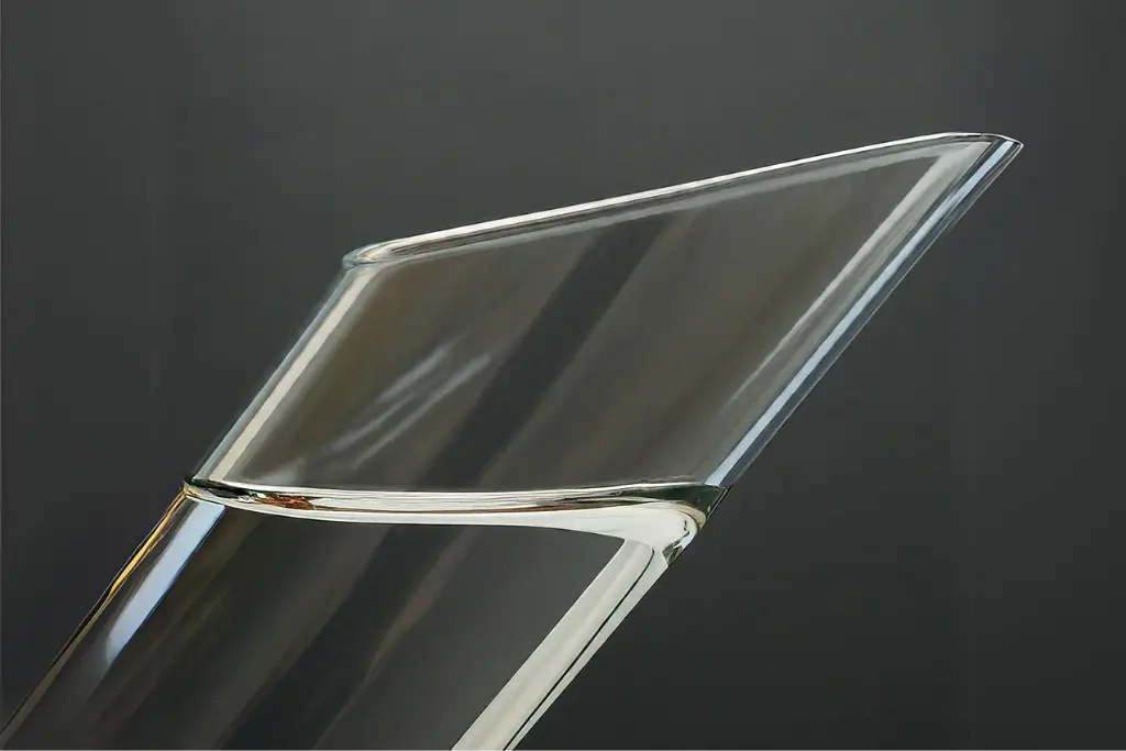 transparent tube