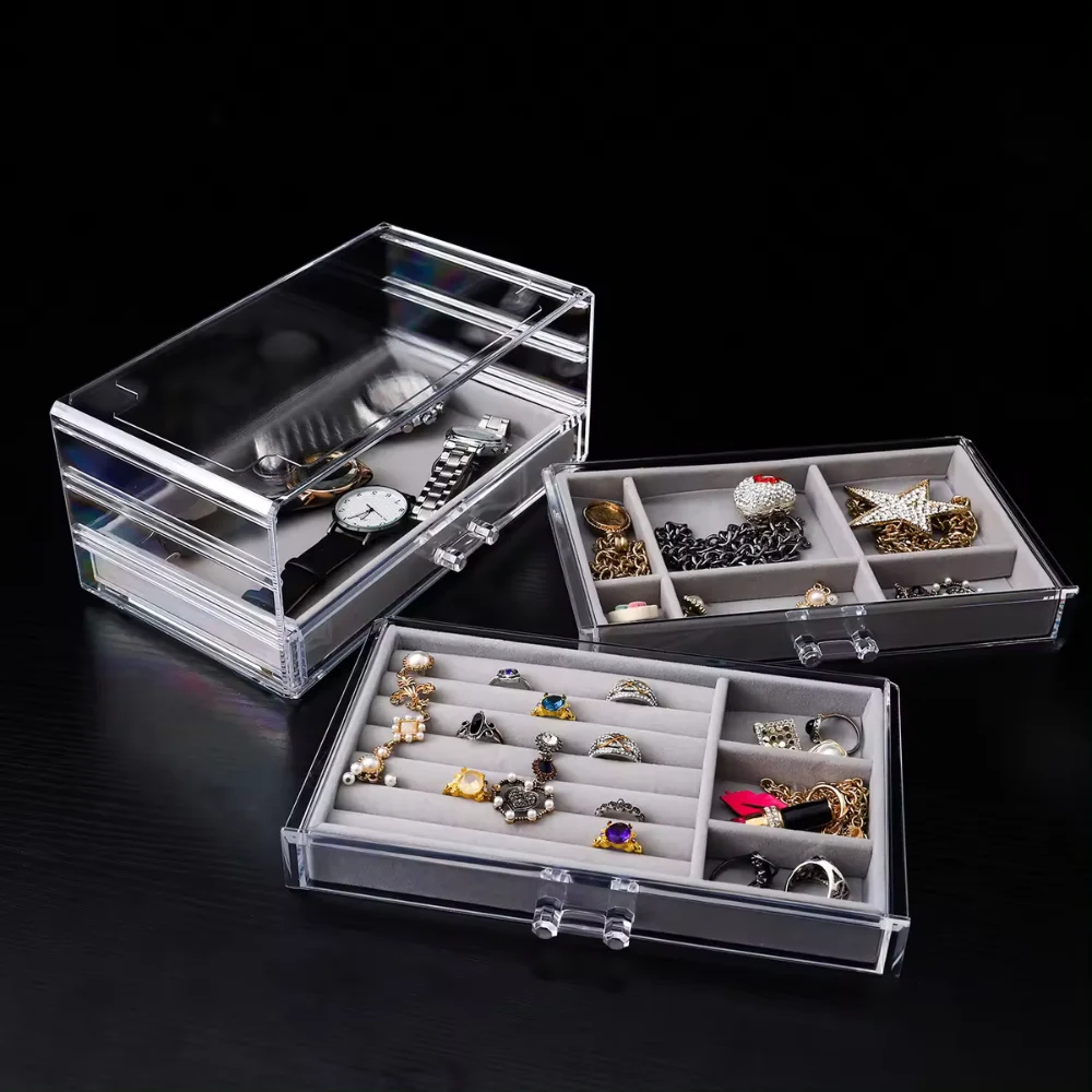 Custom Acrylic Jewelry Boxes