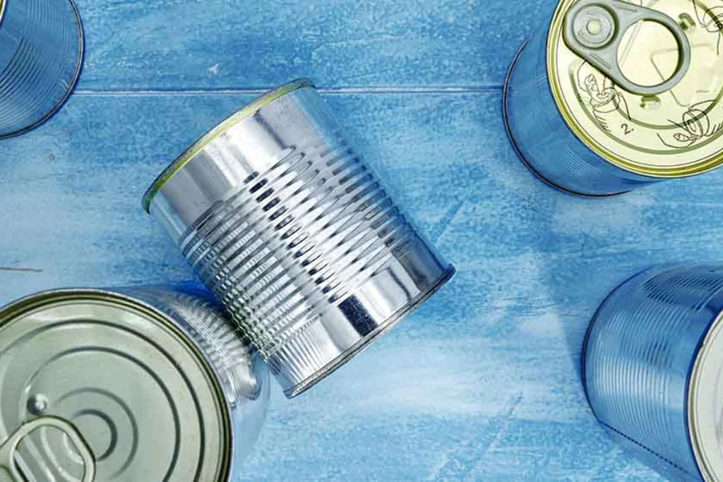 custom drink and food tins