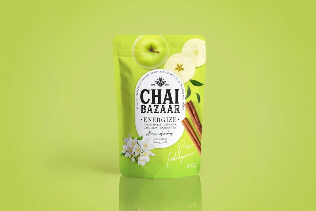 custom printed stand up pouches