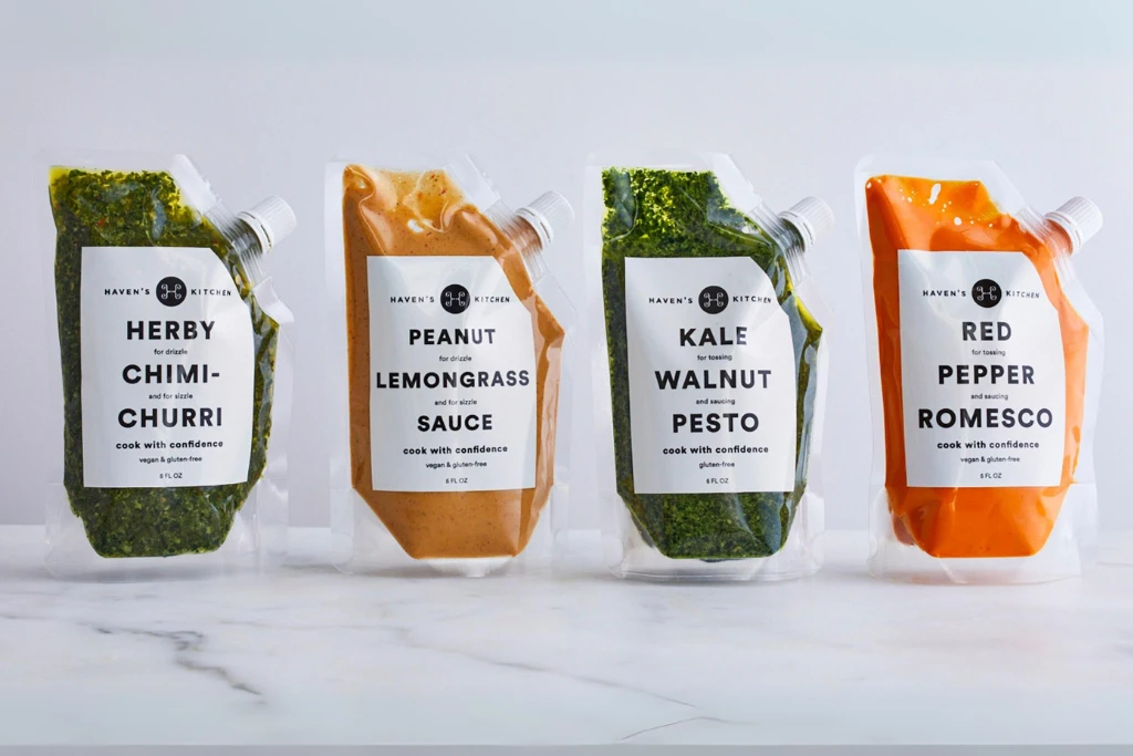 custom spout packaging bags