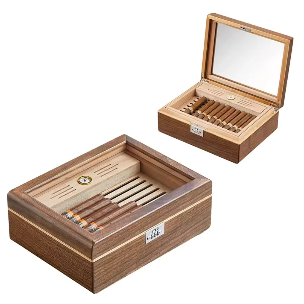 custom wood cigar box