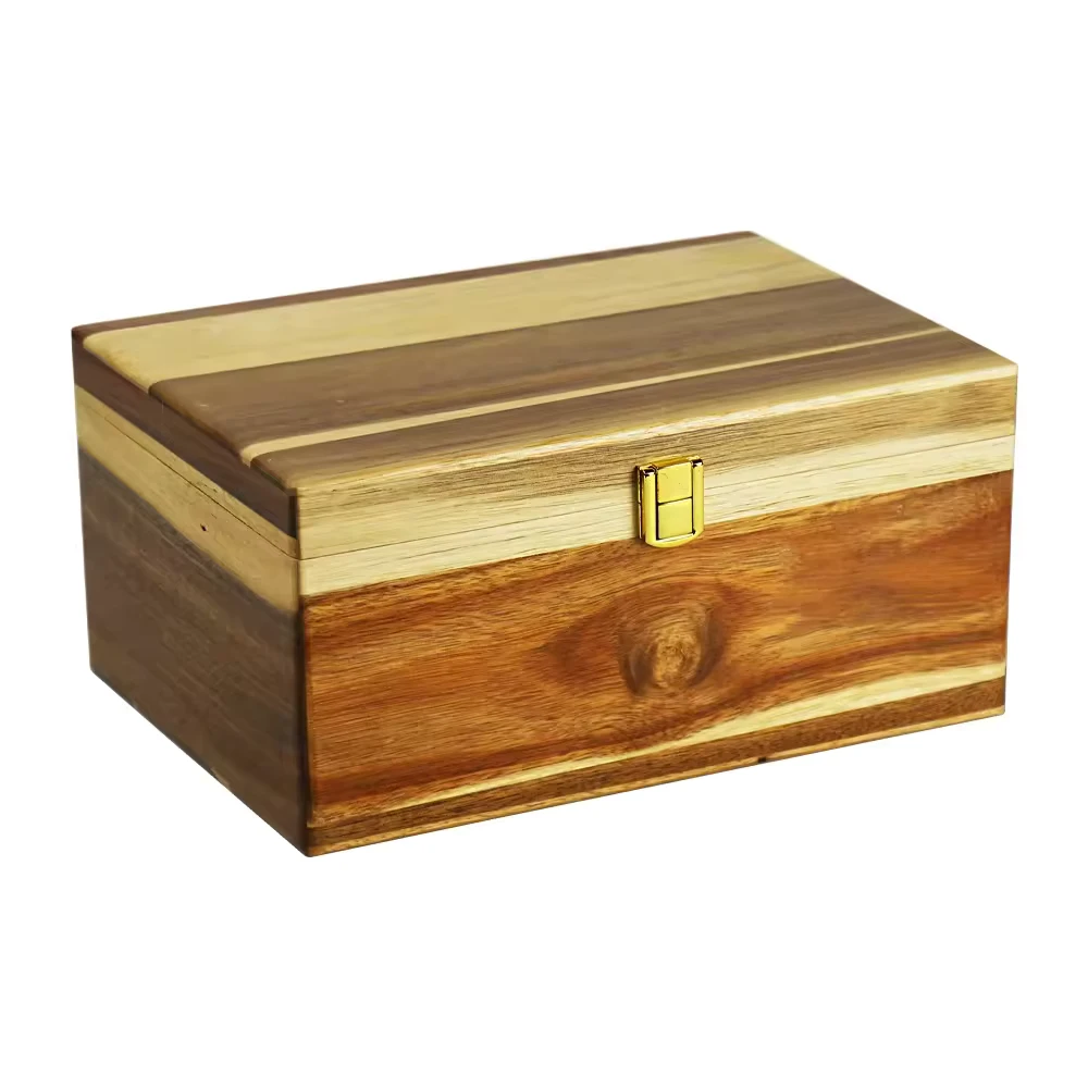Custom Wooden Boxes with Hinges