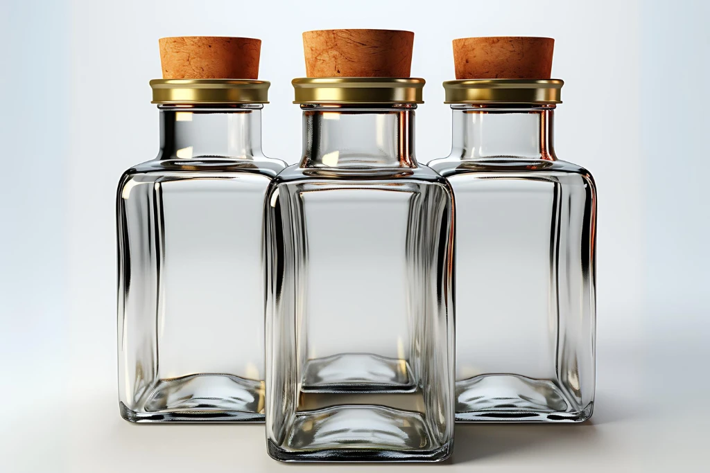 modern glass bottles