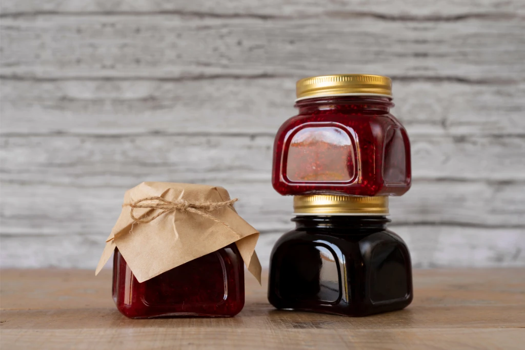 personalized food plastic jars