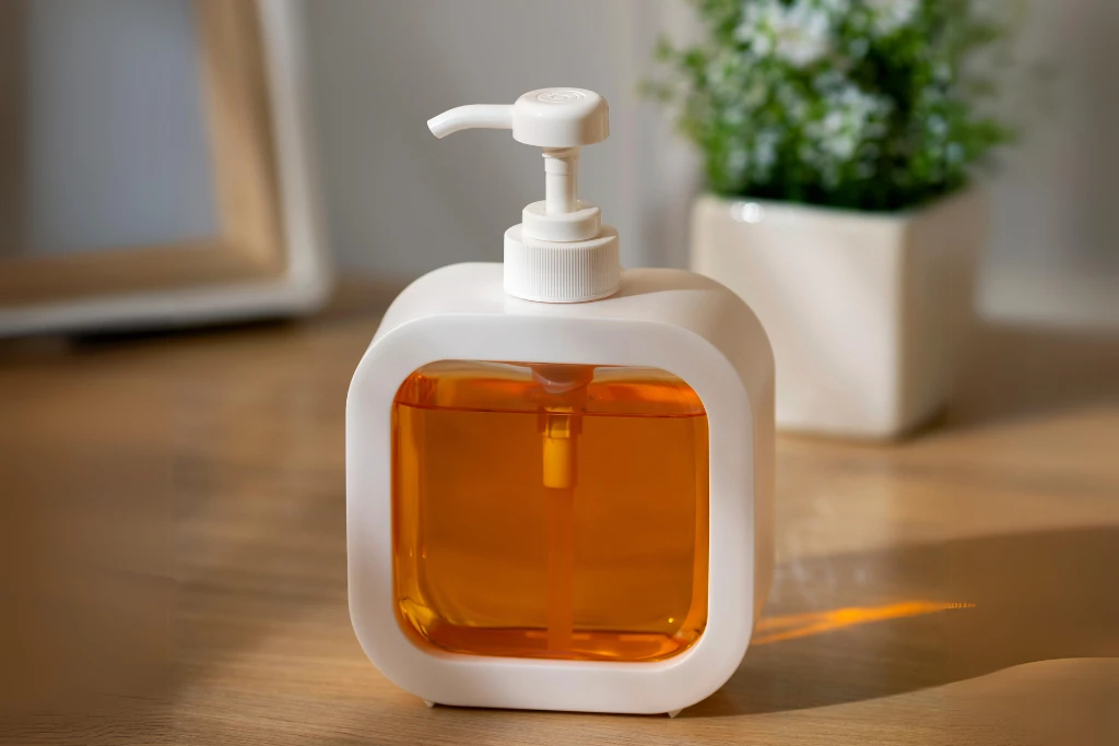 plastic bath bottles packaging