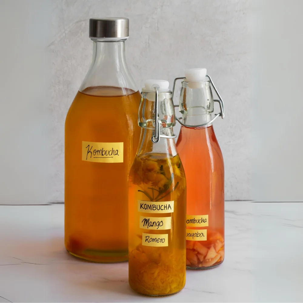 pop top glass bottles