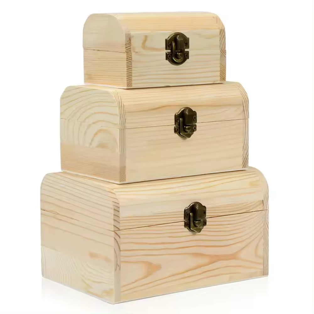 wholesale hinged wooden boxes
