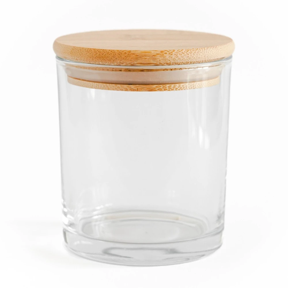 custom cylinder glass container